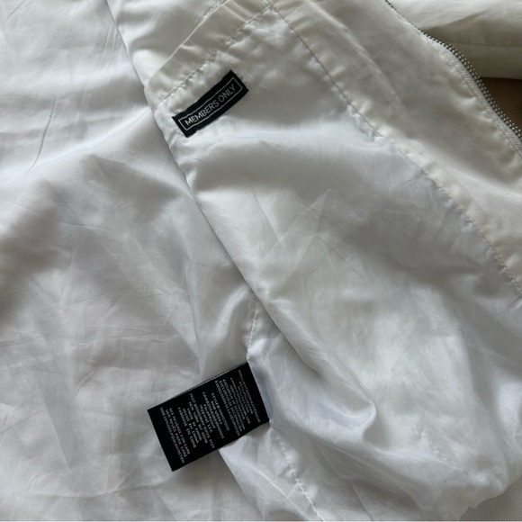 White Members Only Jacket - Picture 3 of 5